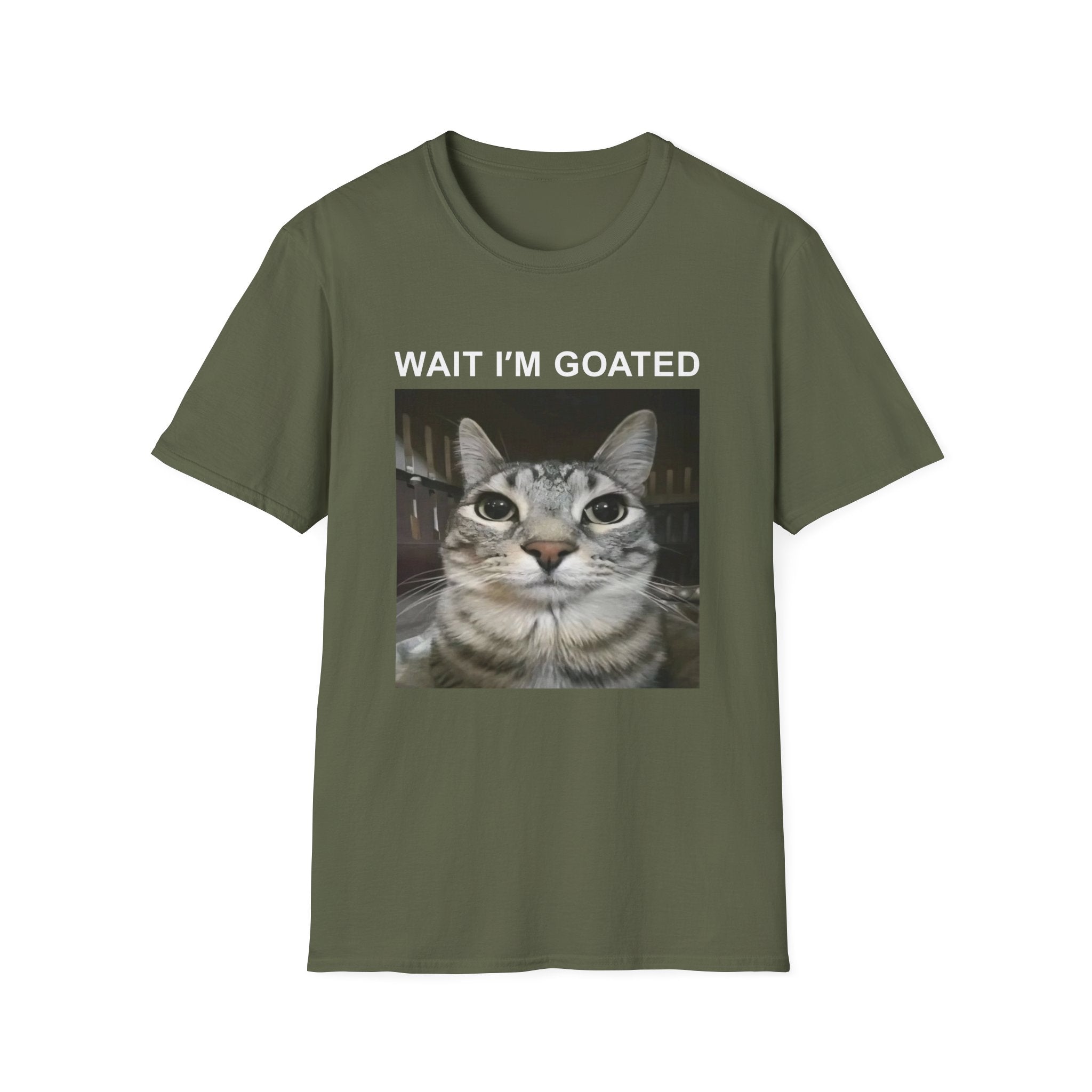 Wait I'm Goated Cat